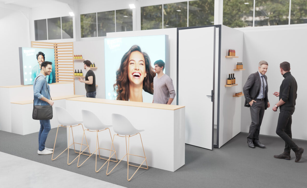 Messestand RENT Medium